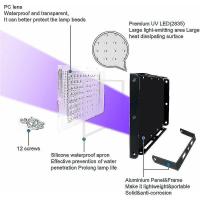 2 piezas 100W Uv Led Floodlight Blacklight Ip65 impermeable, lámpara Led Ultraviolet, iluminación de efecto para Acuario, Fiesta, pintura de neón, fluorescente Papel - details 0