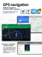 Radio para coche de 9 pulgadas, Android 12, para VW Passat 6 7 CC Polo GOLF 5 6, navegación GPS, Bluetooth, WiFi, Carplay, radio FM, unidad principal con pantalla dividida, con cámara - details 4