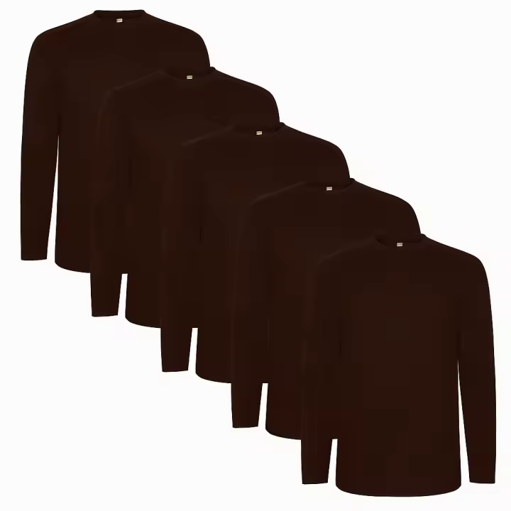 Pack 5 Camisetas Algodón Manga Larga Unisex Roly Extreme | Gramaje 160 g/m² | Camisetas de Manga Larga Unisex | Mujer y Hombre | - 1