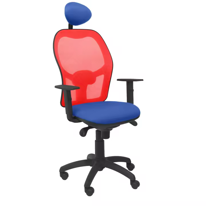 Silla de Oficina Ergonómica Piqueras Y Crespo con Malla Transpirable y Cabecero Fijo - 1