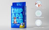 Empapadores de Perros Desechable 90x60cm (XL) (25 - 50 - 75 -100 Unidades) Perros Grandes , Empapador Antideslizante 8 Capas Anti Fugas, 4 Stiker Antideslizante, Almohadillas de adiestramiento de Perros y Cachorros, Ultra Absorbente. OSSY - details 0
