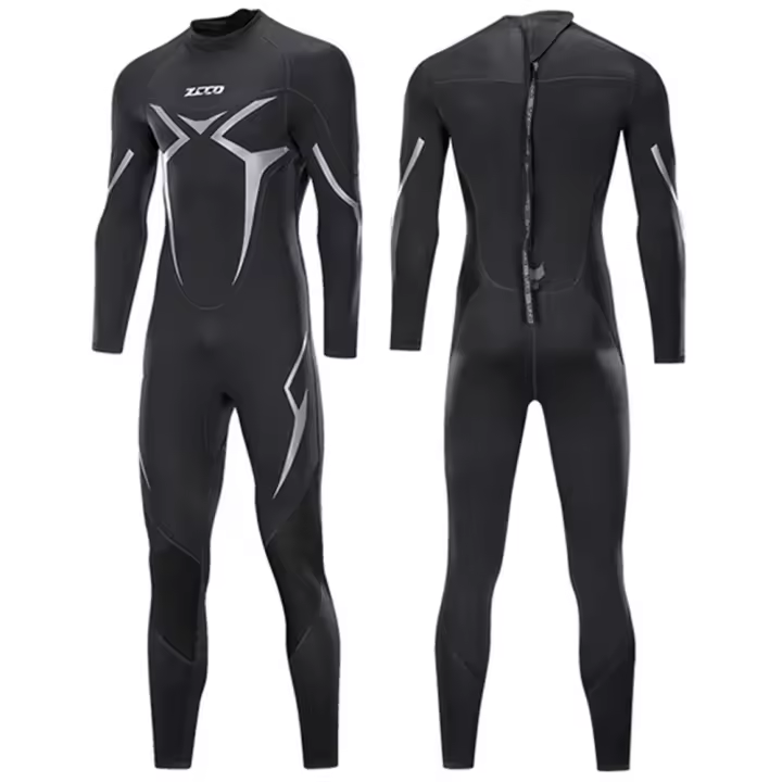Traje De Buceo Para Hombres 3mm Neopreno Para Surfismo Natación Snorkel Escuba Equipamiento De Ropa Adecuado Para Deportes Acuáticos - 1