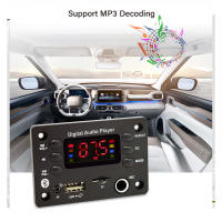Tarjeta Decodificadora Bluetooth 5.0 Para MP3 WMA WAV APE En Coche Con Micrófono USB TF FM Radio Speaker DC 5V 12V Hands-free - details 2