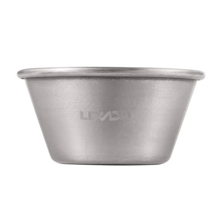 Vaso De Vino De 15ml Mini Para Exteriores Camping Sake Whiskey Metal Ti Lightweight Saludable Eco-amigable Picnic Taza 1pcs / 2pcs - 1