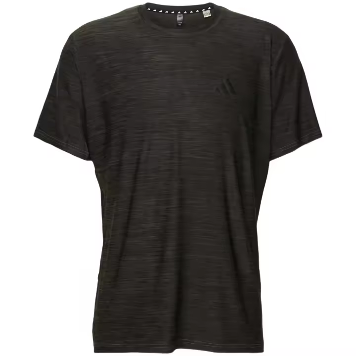Camiseta de Manga Corta Adidas Essentials Stretch P para hombre en color negro - 1