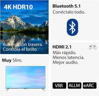TELEVISION HAIER 55" H55K705UG UHD QLED ANDROIDTV BT HDR10 TELEVISION DE CALIDAD PARA VER EL MUNDIAL PANTALLA PLANA QLED - details 0