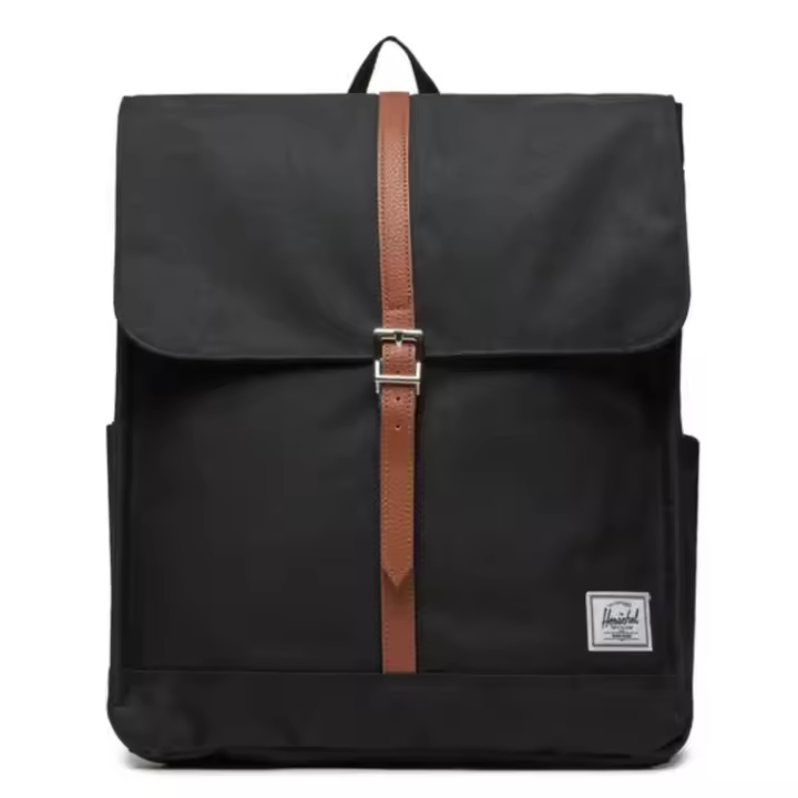 Mochilas Herschel City Mid para hombre en color negro - 1