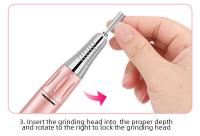 Juego De Secador De Uñas Eléctrico 35000RPM Con Pantalla LED Bajo Ruido Herramientas Para Manicura Y Accesorios De Uñas - details 10