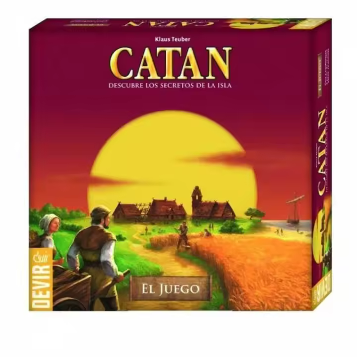 Juego de Mesa Devir Colonos de Catán 4 Jugadores - Popular - 1