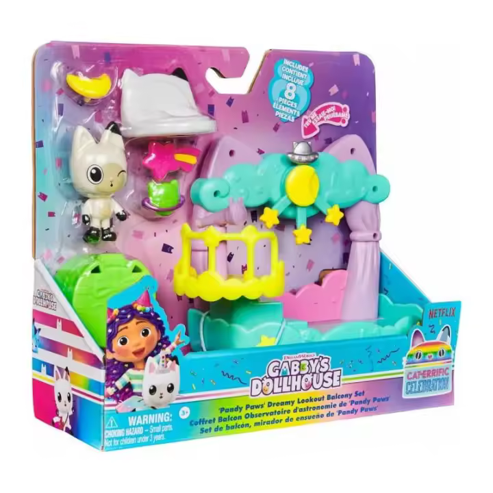 GABBY´S DOLLHOUSE BALCÓN MIRADOR DE ENSUEÑO PANDY DE SPIN MASTER - 1