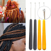 Juego De 5 Agujas De Tejido Para Cabello De Plástico Negro Y Amarillo Herramientas De Cepillo Para Dreads Y Tejido Manual - details 4