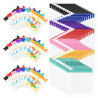 7PCS Bolsas Reutilizables Para Medicamentos Y Joyas Organizador De Almacenamiento Con Cierre De Cremallera Colores Variados - details 8