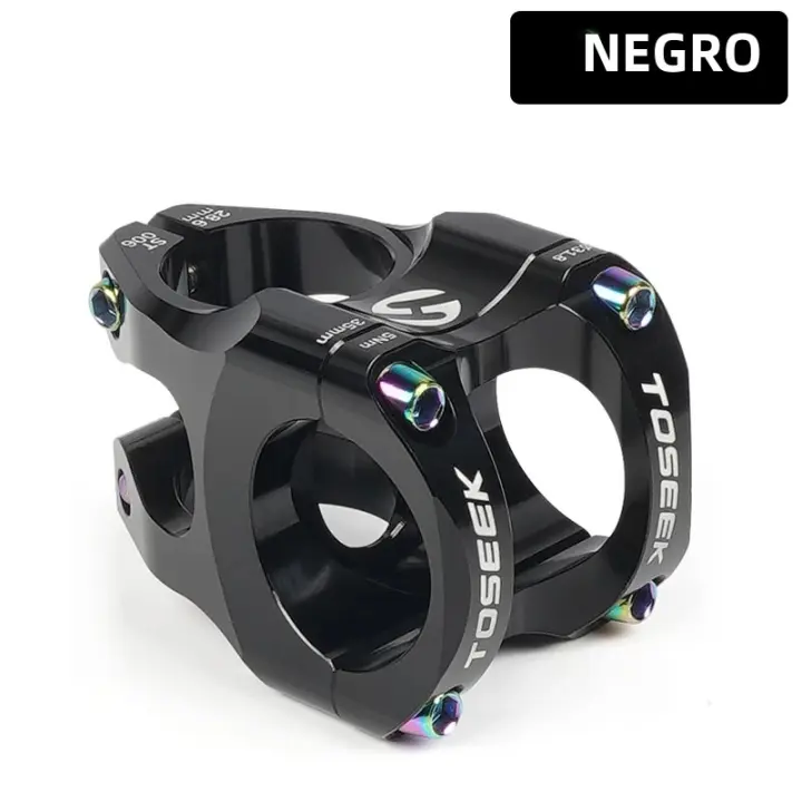 TOSEEK ST006 Stem De Aluminio Ultraligero Para Bicicleta MTB Alto Rendimiento Corto 35mm Color Rojo / Negro / Colorido / Morado / Titanio / Naranja - 1