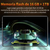 Tableta Android 2025 5G 10,1 pulgadas 16GB Ram 1tb ROM Android 13,0 20000 ma WiFi 14 red nuclear Bluetooth 5K HD Big screen Double SIM CARD con funda de teclado para auriculares bluetooth en venta caliente a bajo precio - details 5