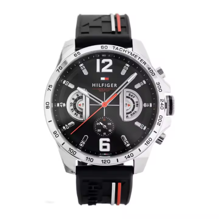 Tommy Hilfiger Reloj hombre 1791473, Incluye Caja Original, Diámetro: 46MM - 1