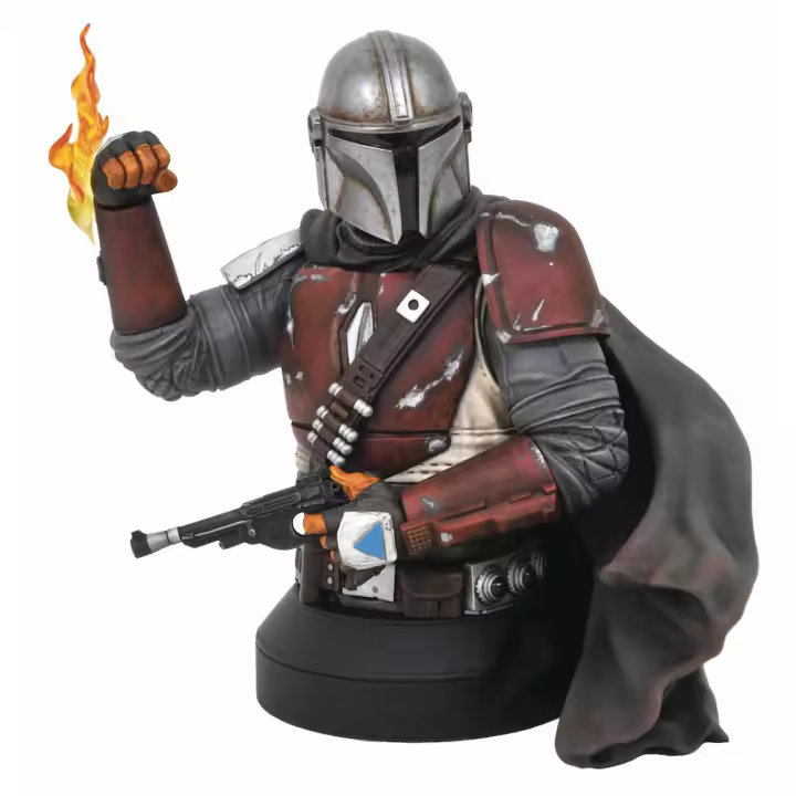 Diamond Select Toys  Star Wars The Mandalorian Busto 1/6 MK1 15 cm - 1