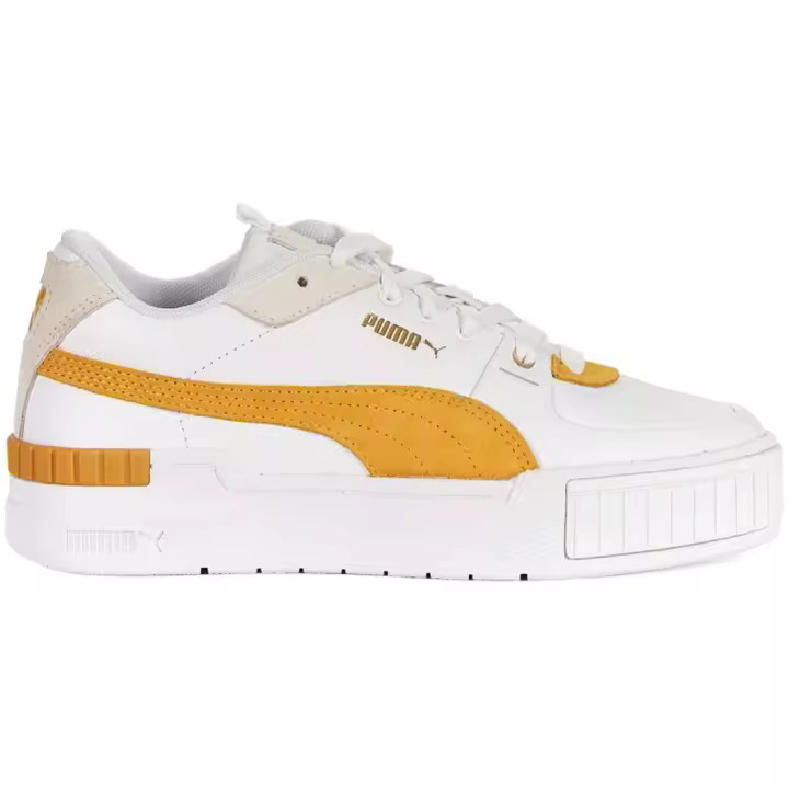 Zapatillas Sneakers Puma Cali Sport Heritage Golden Rod para mujer en color blanco - 1