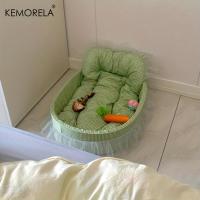 KEMORELA Silla De Tela Para Gatos Con Borde De Gaze Lavable Y Desmontable Universal Para Perros Y Gatos Todas Las Estaciones - details 2