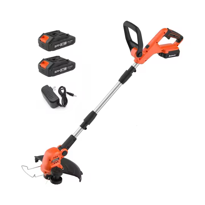 MAXLANDER Weed Wacker Cordless, 20V 12 Inch Cordless String Trimmer Edger, Weed Wacker Battery Operated , Lightweight Weed Trimmer (2x2.0Ah Battery and Charger Included) - 1