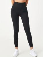 Leggings De Yoga Para Mujer Cintura Alta Pecho Primavera Otoño Invierno Con Bolsillos Y Cierre Elástico De Terciopelo Grueso - details 2