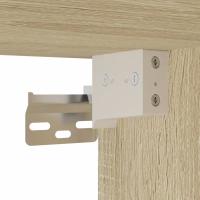 vidaXL Juego de muebles de baño 4 pzas contrachapada roble Sonoma - details 7
