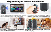 RC-406, Remote Control, RC-406 Remote Control, RC-406 Replaced Remote Control