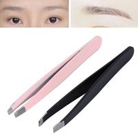Pinzas Para Cejas De Acero Inoxidable Herramienta De Eliminación De Pelo Y Modelado Precisa Para Mujeres Y Hombres Agarre Duradero Y Cómodo - details 4