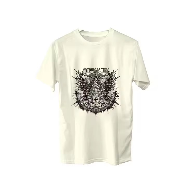 Camiseta Assassins Creed. Ezio. Desmond. Edward. Connor. Lucy. Arno. Altair. William. Varios colores. Todas las tallas. - 1