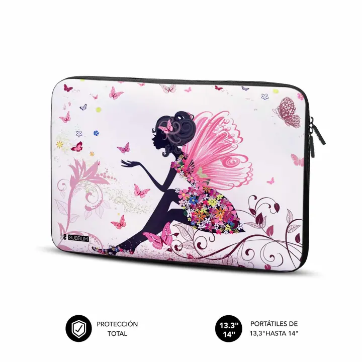 Funda Ordenador Neopreno Trendy Sleeve Neo Hada 13,3-14" - 1
