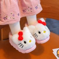 Zapatillas Planas De Peluche Anime Pikachu Para Niños O Niñas Con Suela Suave Antideslizante Y Cálida Para Uso Interior Regalo De Navidad - details 2