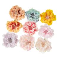 100pcs Flores Artificiales De Paeonia En Silicio Para Decoración De Hogar Jardín Bodas Festivales Arreglo De Bouquet DIY - details 11