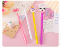 4 Piezas De Stationery Dulces Y Lindos Rotuladores De Gel Con Animales De Donuts Creativos Para Escuela Y Oficina - details 2