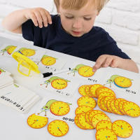 Juguete Educativo De Montessori Reloj De Caracol Para Niños Cognición De Las Horas Minutos Segundos Juego De Rompecabezas De Enseñanza Preescolar - details 0