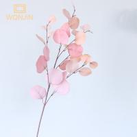 1PC Hojas De Árbol De Otoño Artificiales Para Decoración De Boda Y Hotel Eucalipto Y Manzana Simulación De Hojas De Planta Artificial De Seda - details 8