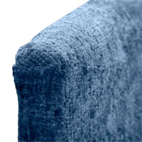 DHOME Cabecero en Lana Liso Alta Gama Moderno con 4cm Grosor - details 4