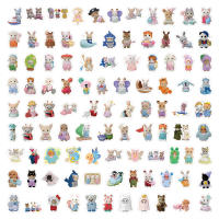 Pegatinas De Calcomanías De Dibujos Animados Calico Critters 10/30/50/100pcs Aesthetic Para Niños Para Portátil Nevera Teléfono Scrapbooking - details 5