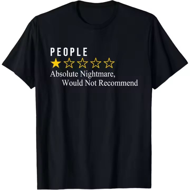 Camiseta unisex informal de cuello redondo, tejido de punto suave y cómodo, moda de verano, 100 % algodón, ligera elasticidad, corte regular.Not recommended for fun T-shirts - 1