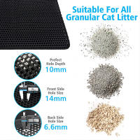 Manta Para Gatos Impermeable Doble Capa Antideslizante Lavable Suministros Para Mascotas Adecuada Para Litiaria De Gatos - details 3