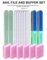 Kit De 16 Piezas De Archos Para Manicura Y Pedicura Archos De Acabado Y Pulido Para Uñas De Gel UV Y Acrílico Herramienta De Salon Con 7 Lados Polished - details 1