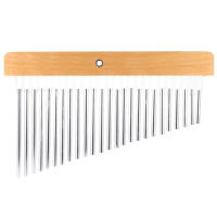 Bar Chimes De 25 Tonos Instrumento Musical De Percusión Para Educación Musical Infantil En Una Fila Tamaño 43.5 * 26.5 * 1.5 Cm - details 0