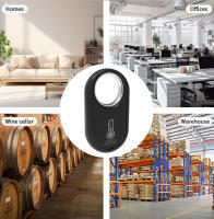 Sensor De Temperatura Y Humedad Zigbee Tuya Desmontable Inteligente Compatible Con Alexa Y Google Home Control Por Voz Para La Vida Smart Life - details 4