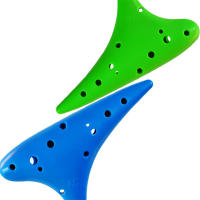 Flauta Alto C De Resina Cerámica Multicolor 12 Agujeros Instrumento Musical Portátil Para Adultos Y Niños - details 5
