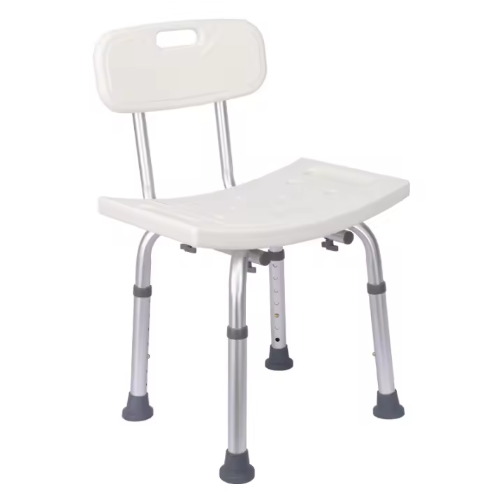 PINNERS Silla para ducha, banqueta de baño, Asiento para bañera, accesorio para el baño, práctico y cómodo. - 1