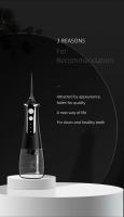 Irrigador bucal Limpiador de dientes USB Recargable Agua Flosser Portátil 300ml Higiene bucal Limpiador de dientes - details 12