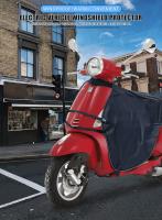 Cubierta De Pierna Para Scooter Universal Tamaño Estándar Funda Para Motocicleta Cubierta De Algodón Negro Adecuada Para Todos Los Scooters - details 0