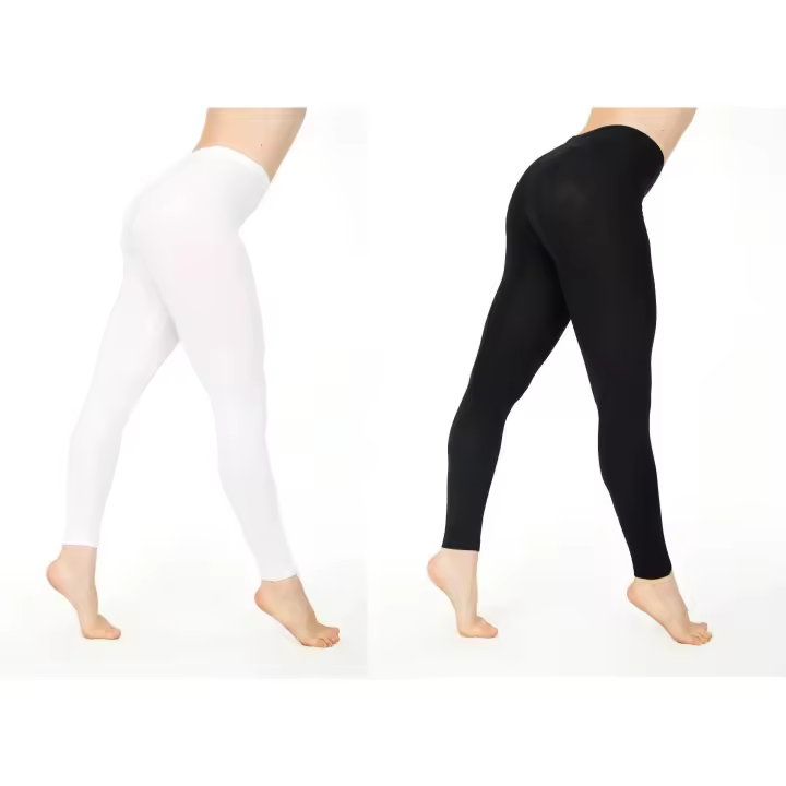 fussy leggins deportivas informales para mujer, pantalones elásticos ajustados, blanco, negro - 1