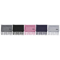Bufanda De Moda Para Mujer En Color Sólido Invierno Hijab Trenzas Largas Chal De Mujer Pashmina De Lana Acrílico Envoltura Echarpe - details 14