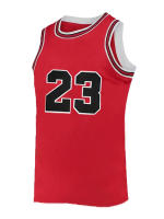 Camiseta De Baloncesto Sin Mangas Para Hombres Clásica Con Bordado De Rayas Estilo Chicago#23 Transpirable Y Moderna Para Entrenamiento Y Competencia - details 7