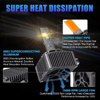 HAOSJ D1S D3S LED Faros Láser 45000Lm D4S D5S D2S D8S Bombillas Automóviles Canbus CSP 110W D1R D2R D3R D4R Lámpara De Coche Xenon HID 1:1 - details 4