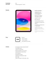 Apple iPad 11ª Gen 2025 11" Wi-Fi, 128GB, Chip A16, Pantalla Liquid Retina de 11 pulgadas, Cámara Gran angular de 12 Mpx, iPadOS 18 - details 7